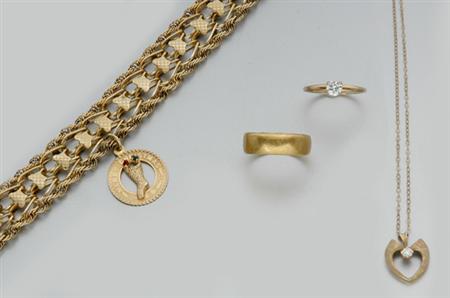 Lot image - Group of Assorted Jewelry