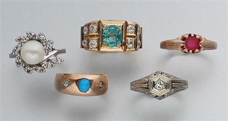 Lot image - Five Rings