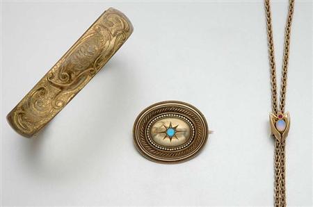 Lot image - Group of Antique Jewelry