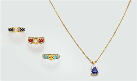 Lot image - Group of Assorted Jewelry