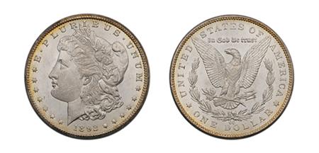 Lot image - 1892 CC Morgan Dollar
