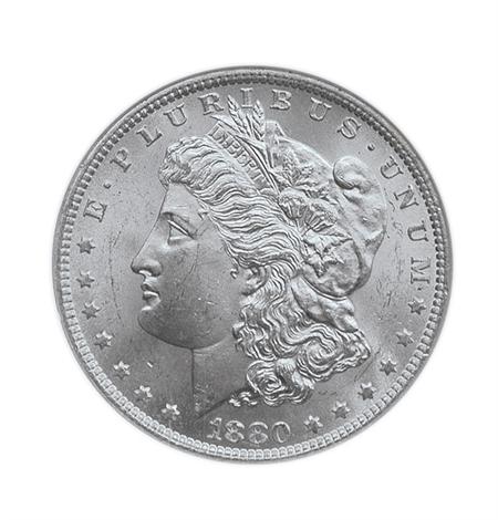 Lot image - 1880 O Morgan Dollar