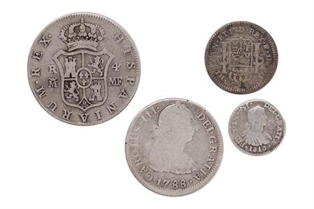 Lot image - Spanish Reales Type Set