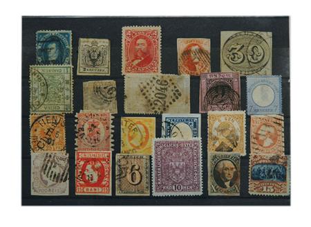 Lot image - 19th Century Foreign Stamp Collection