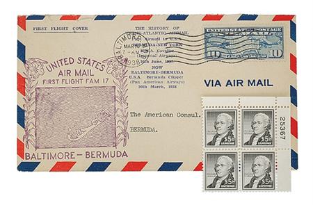 Lot image - United States and United Nations Stamp Collection