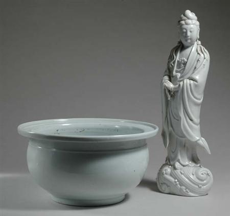 Lot image - Chinese Blanc de Chine Guanyin