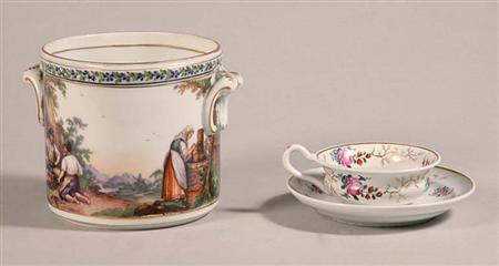 Lot image - Russian Porcelain Cachepot