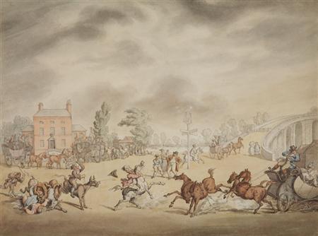 Lot image - Circle of Thomas Rowlandson