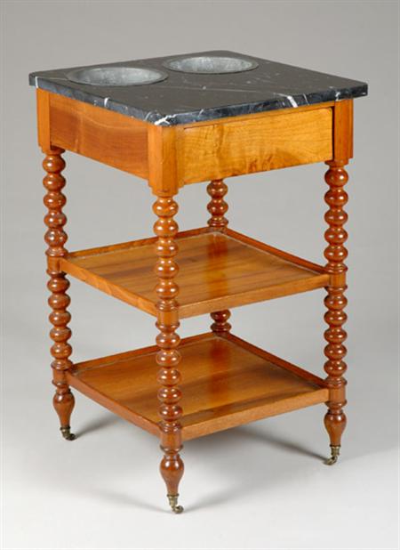 Lot image - Charles X Mahogany Rafraichissoir