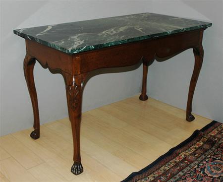 Lot image - George III Mahogany Side Table