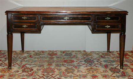 Lot image - Charles X Mahogany Bureau Plat