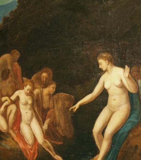 Lot image - Manner of Cornelius van Poelenburg