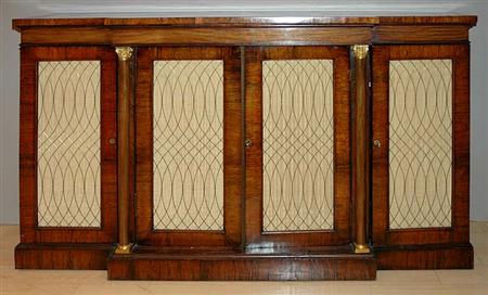 Lot image - Regency Rosewood Credenza