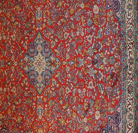 Lot image - Kashan Rug