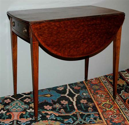 Lot image - George III Mahogany Pembroke Table