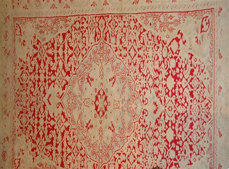 Lot image - Cotton Agra Rug