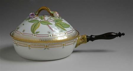 Lot image - Royal Copenhagen Flora Danica Porcelain Covered Tureen