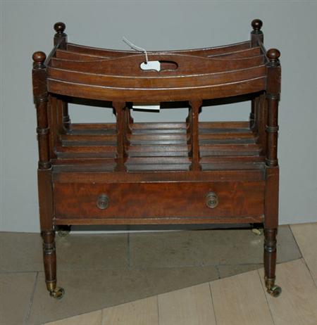 Lot image - George III Mahogany Canterbury