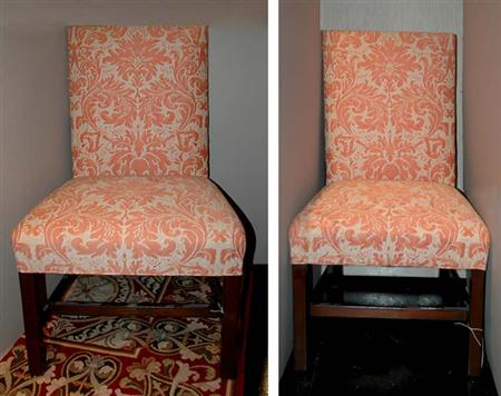 Lot image - Set of Six George III Style Mahogany Dining Chairs