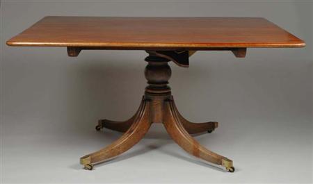 Lot image - Late Regency Mahogany Breakfast Table