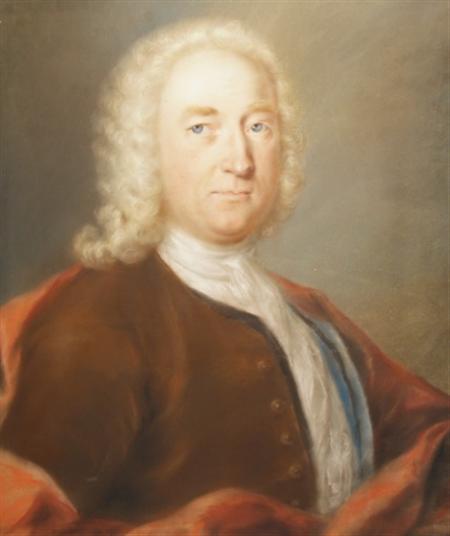 Lot image - English School Early 18th Century Portrait of a Gentleman