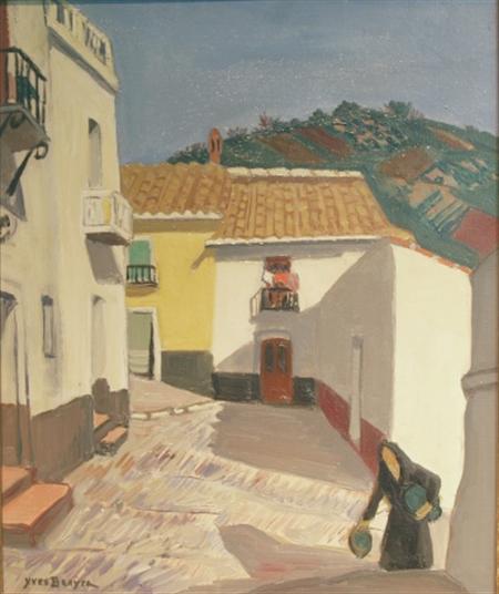 Lot image - Yves Breyer French, 1907-1990 Village Espagnole
