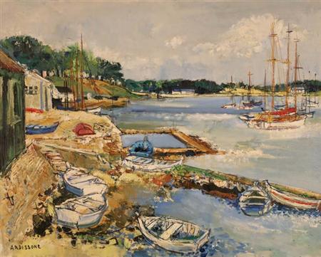 Lot image - Yolande Ardissone French, b. 1927 La Trinite