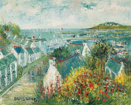 Lot image - Yolande Ardissone French, b. 1927 Belle-Isle