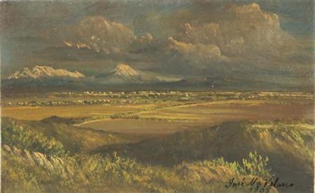 Lot image - Attributed to Jose Marie Velasco Mexican Vista