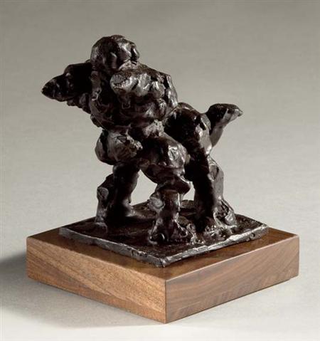 Lot image - Jacques Lipchitz French, 1891-1973 Abbraccio, 1970