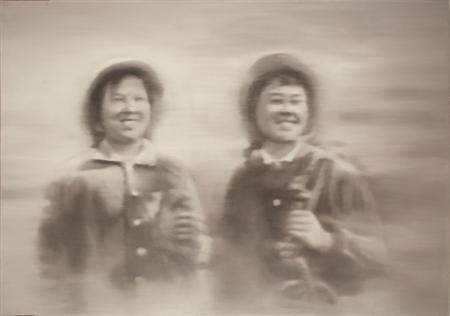 Lot image - Li Luming Chinese, b. 1956 Steel Women #2, 2006