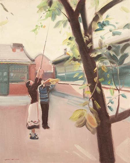 Lot image - Zhang Jian Chinese, b. 1968 Fetching Dates, 2000