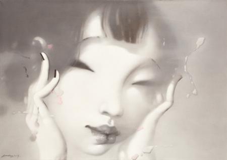 Lot image - Zhang Donghong Chinese, b. 1967 Hear No Evil