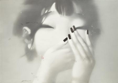 Lot image - Zhang Donghong Chinese, b. 1967 Speak No Evil