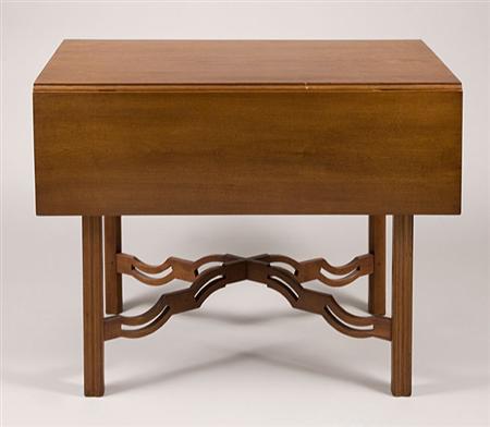 Lot image - Chippendale Cherry Pembroke Table