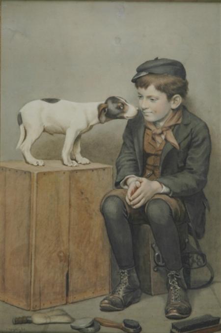 Lot image - John George Brown