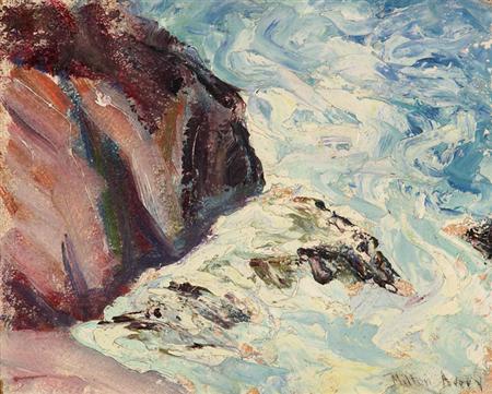 Lot image - Milton Clark Avery 1885-1965 Surging Waters, circa 1920