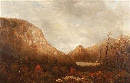 Lot image - Homer Dodge Martin 1836-1897 The Wilderness
