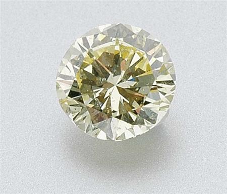 Lot image - Gold and Fancy Yellow Diamond Ring