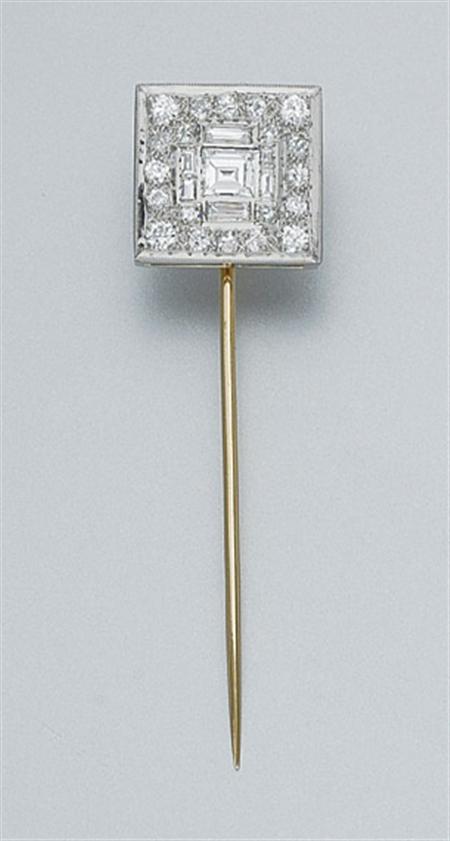 Lot image - Diamond Stick Pin
