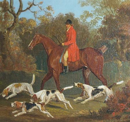 Lot image - Attributed to James Barenger Master of the Hounds