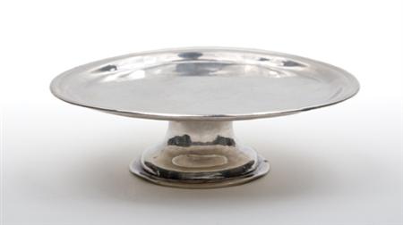 Lot image - Irish George II Silver Footed Dish