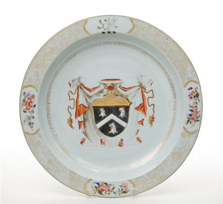 Lot image - Chinese Export Armorial Charger
