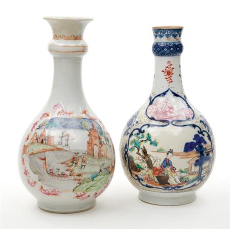 Lot image - Two Chinese Export Porcelain Guglets