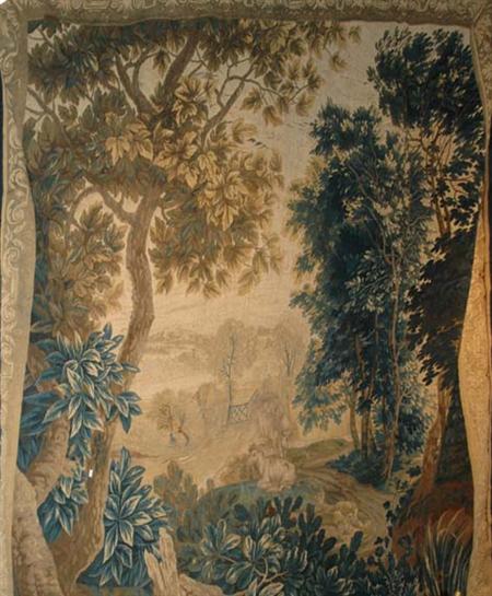 Lot image - Flemish Verdure Tapestry