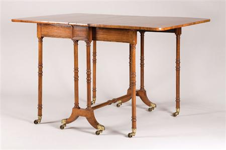 Lot image - Regency Rosewood Sutherland Table