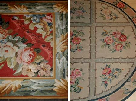 Lot image - French Needlepoint Rug