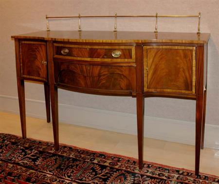 Lot image - George III Style Mahogany Sideboard