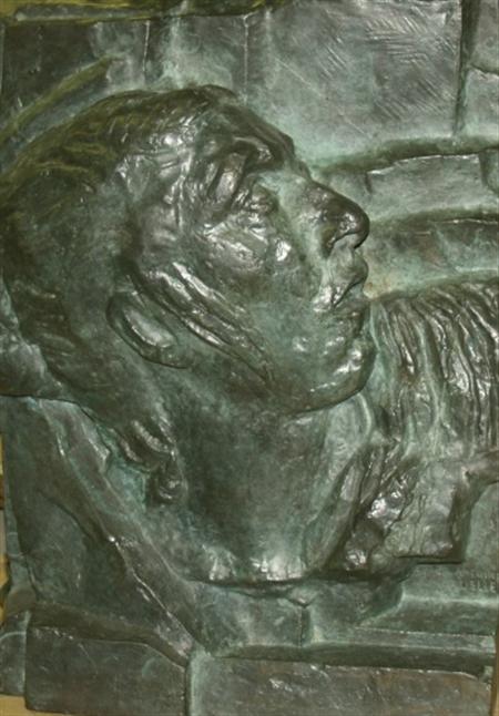 Lot image - Emile Antoine Bourdelle French, 1861-1929 LEpouvant de la Guerre, circa 1920