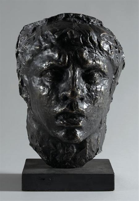 Lot image - Emile Antoine Bourdelle French, 1861-1929 Masque dHercule, circa 1905